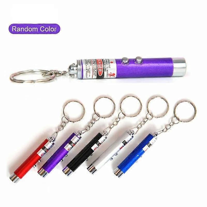 Laser Funny Pet LED Laser Cat Toy 5MW Red Dot Laser Light 650NM Pointer Laser Pen Interactive Toy Stick Cat Toys Random Color