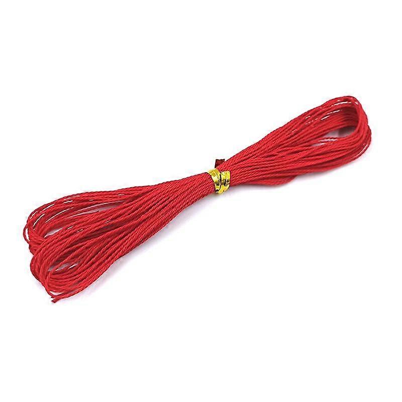 Home Party Προμήθειες Wax Thread Wax Thread DIY Jewelry Υλικό νάυλον σχοινί μόδα 1mm*9.5m 1 νήμα φραγμών 1 Creativ νημάτων κεριού φραγμών