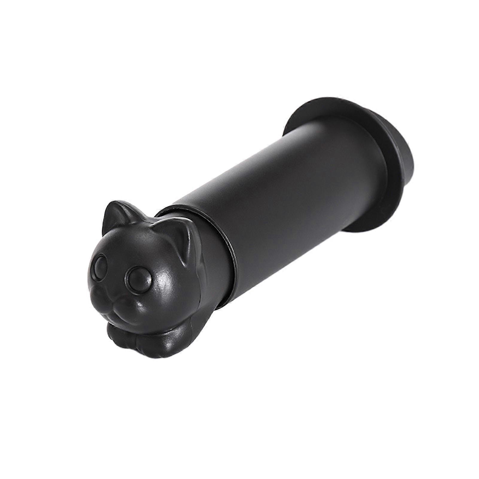 Tissue Holder Wall-mounted Cat Design No Punching Cartoon Telescoping Decorative PP Material Roll Paper Storage Rack for Household KAESI