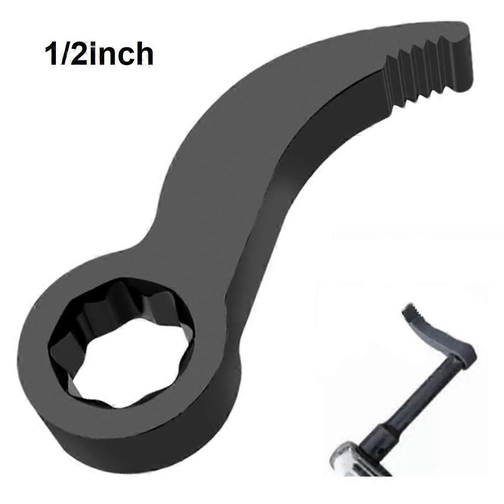 Crowbar Adapter Head Tool, Wrecking Bar Pry Bar Wrench Head Fits On 1/2 /1/4''