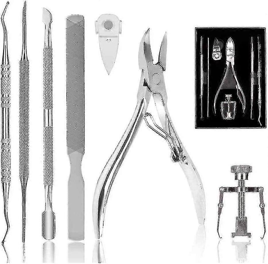 7pcs menos aço pedi e clippers conjunto