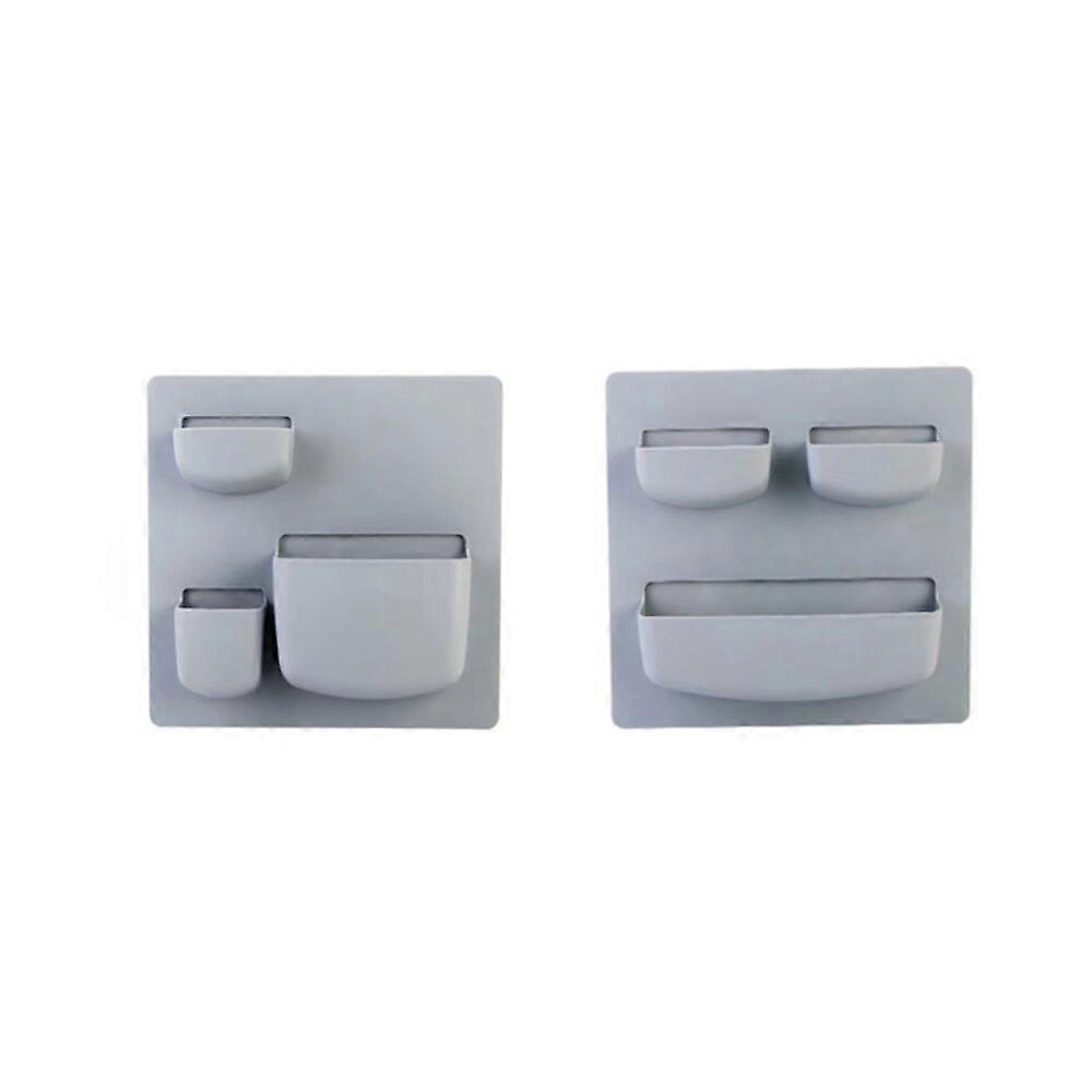 Adhesive shelf Shelf 2 sticky wall shelves (horizontal + vertical)