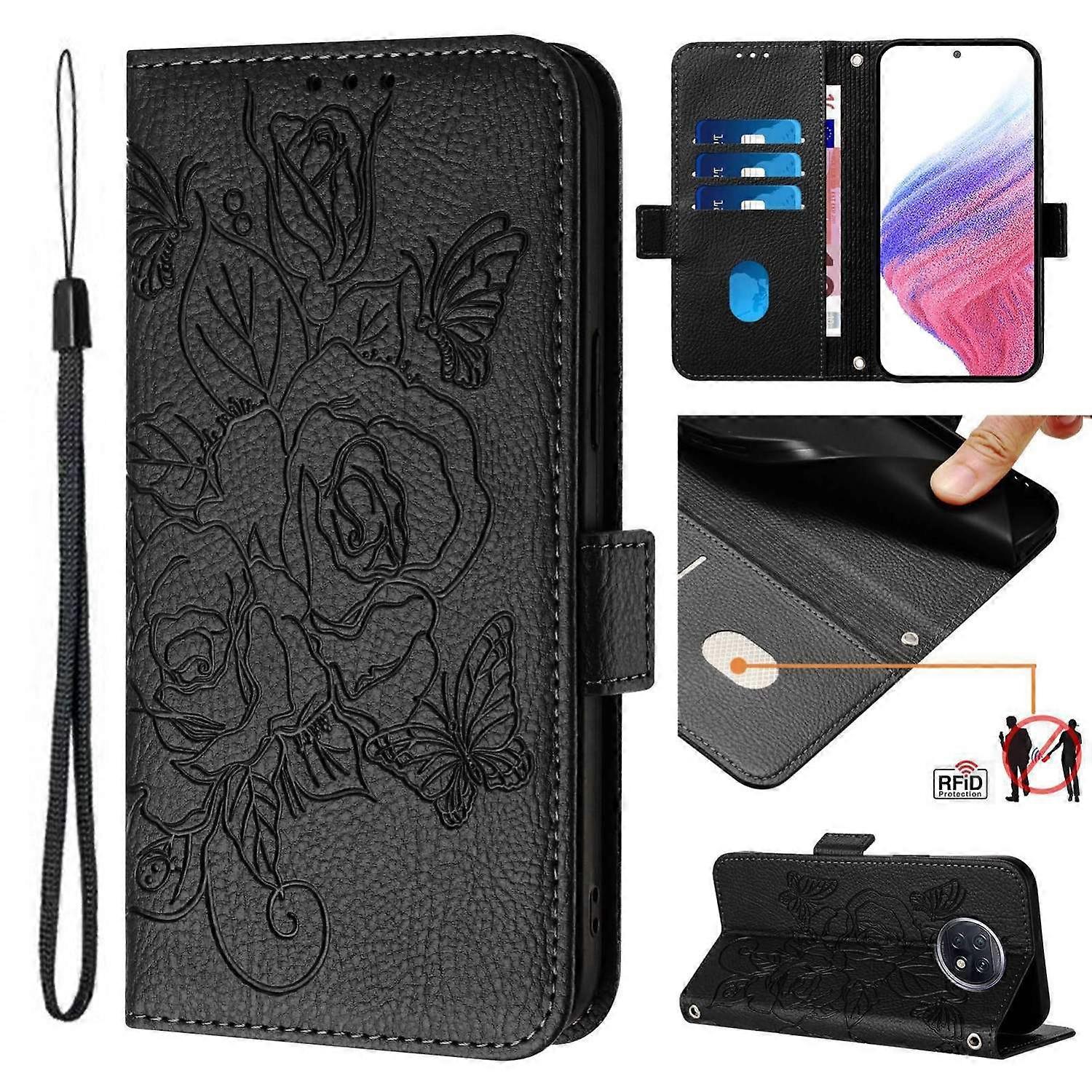 PU-puhelinkotelo Redmi Note 9T Globalille