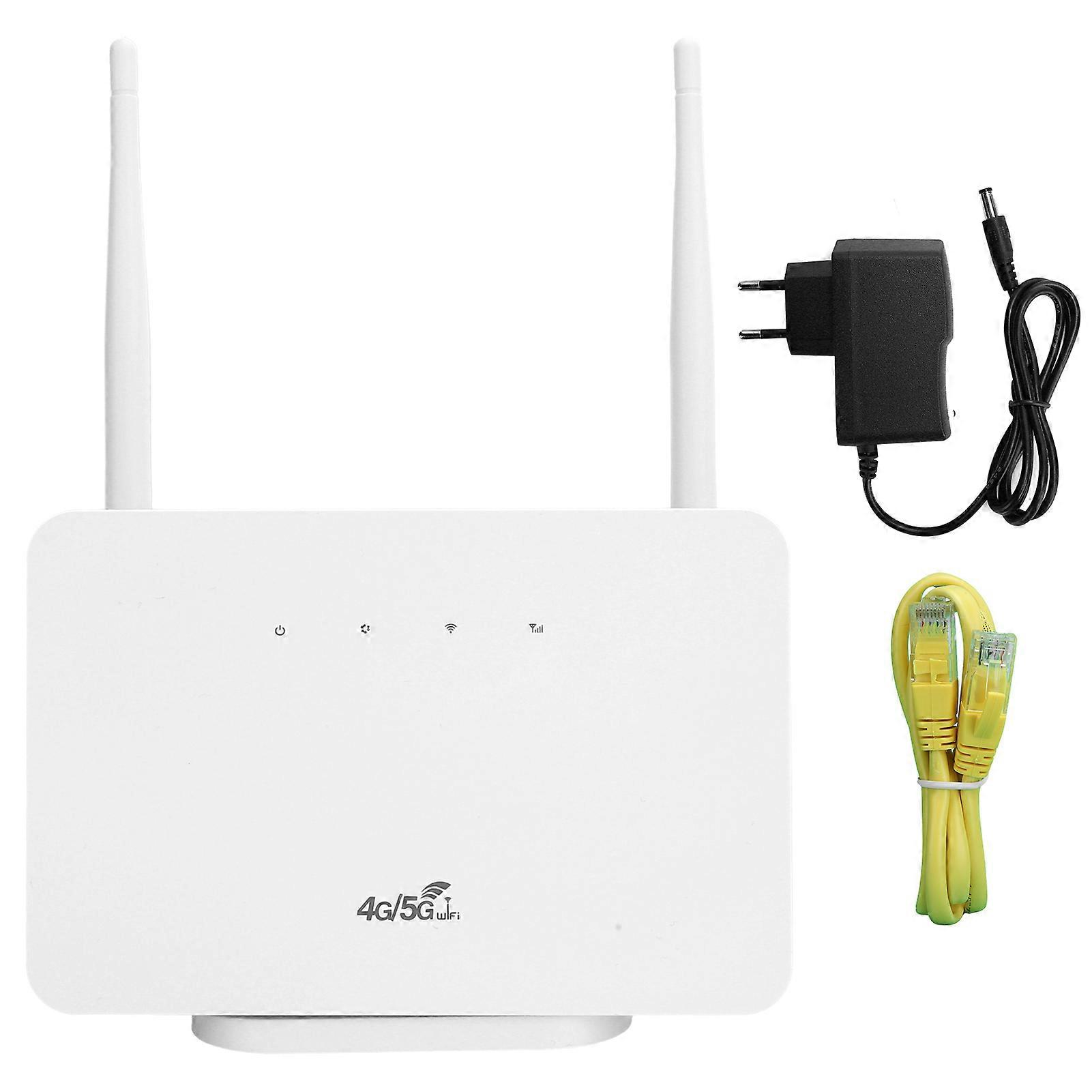 4G Wifi Router Mobile Portable Wireless WAN LAN Port Support SIM-Karte für Windows 110-240V (EU-Stecker)