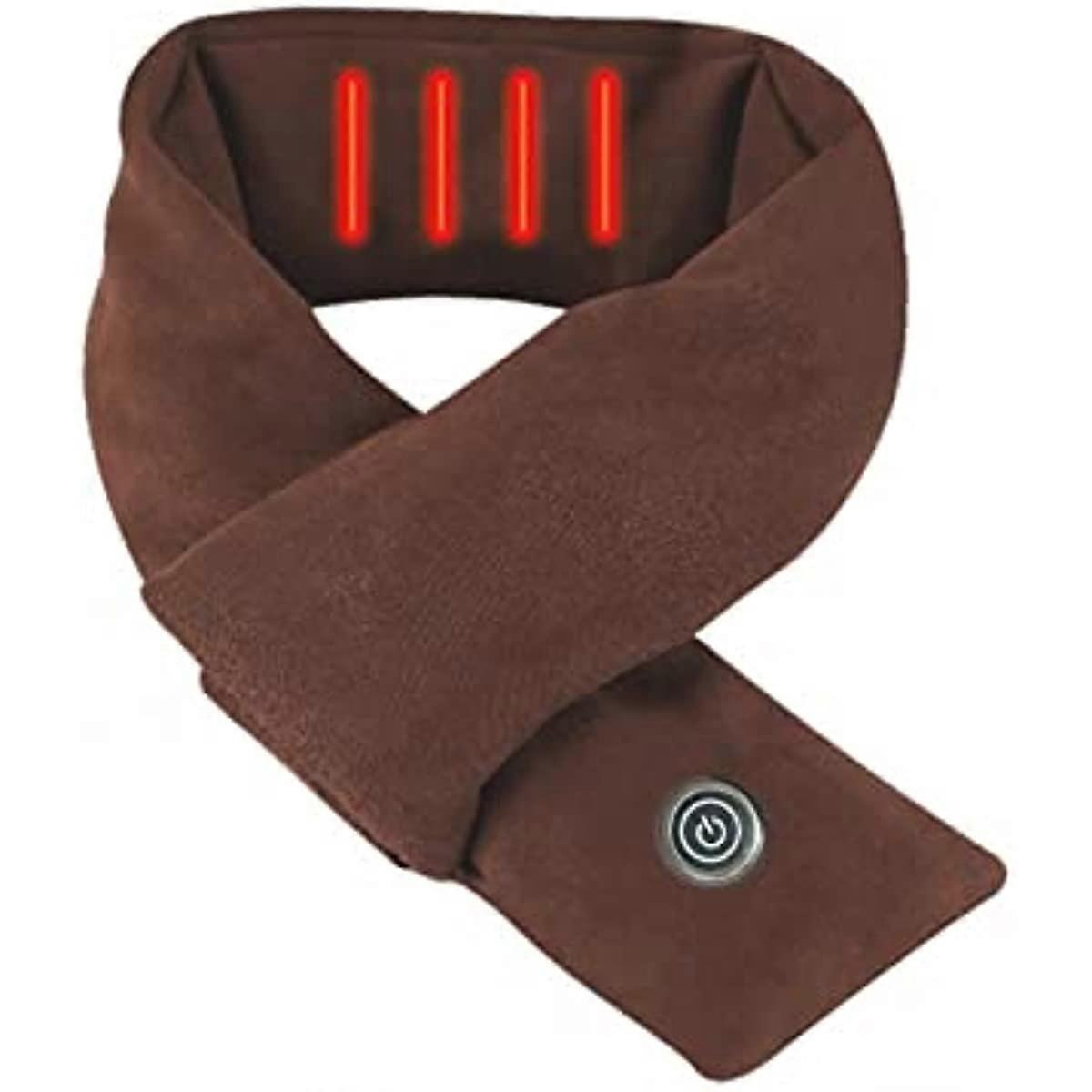 Sciarpa riscaldata Sciarpa invernale Sciarpa riscaldante regolabile Sciarpe riscaldate USB Sciarpa riscaldata avvolgente per il collo Sciarpe morbide calde per uomini e donne