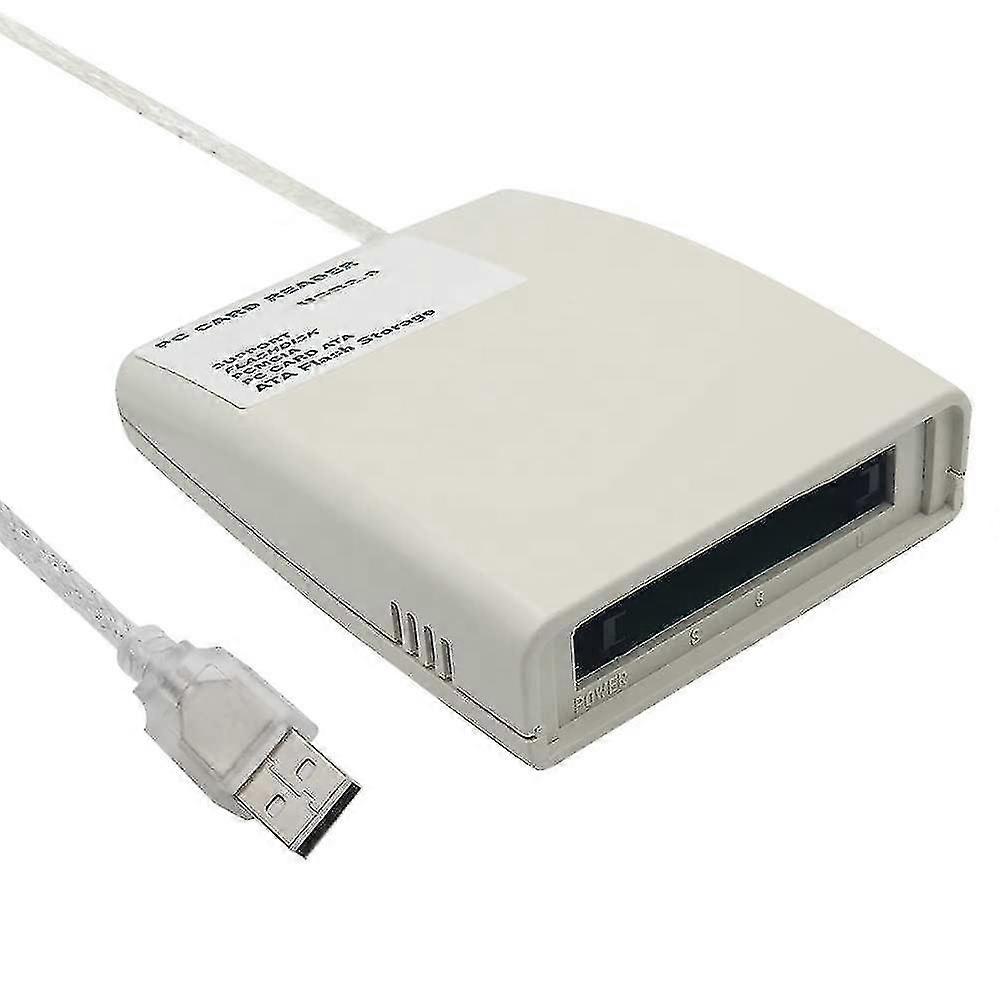 Plug And Play Usb2.0 Plastic Pcmcia Card Reader Without Switch