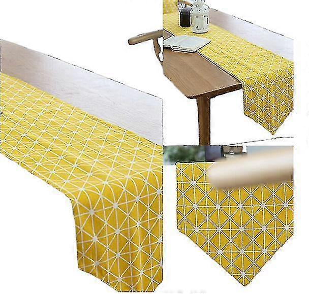 Easter Table Runner Rectangle Tablecloth Dining Kitchen Table Runner Cover For Wedding Party Decoration