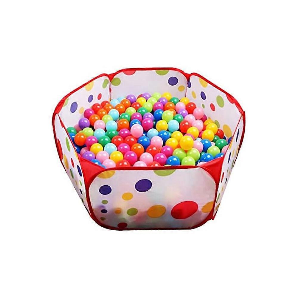 (B)Kids Ball Pit 1.2m, Indoor & Outdoor Play Tent Playpen Ball Pit Pool with Blue Zippered Storage Bag (Balls not Included)