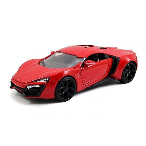 Fast and Furious 7 Lykan Hypersport Red 1:24 Scale Jada 97377