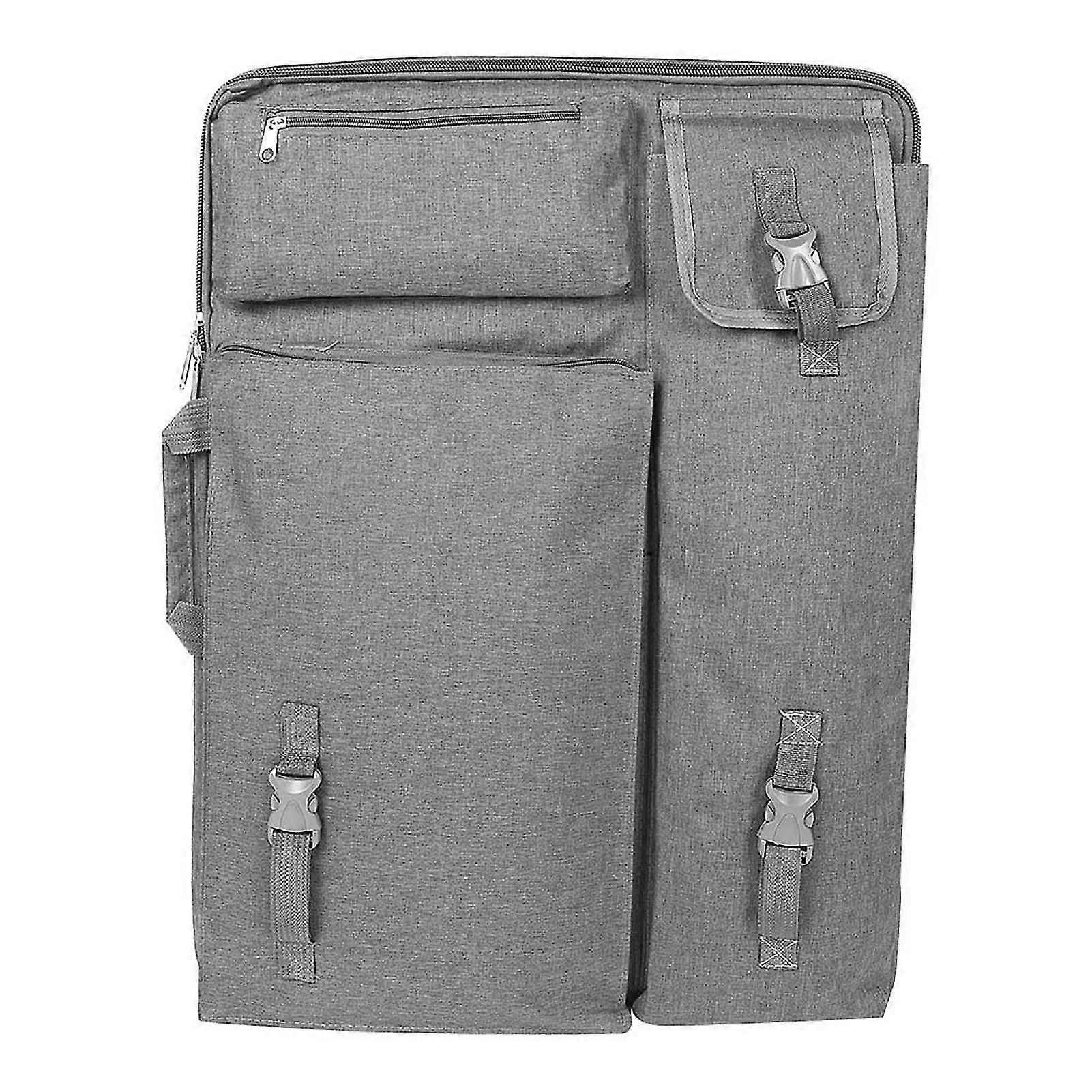 Multi Function Large 4k Waterproof Drawing Board Carrying Bag Art Supplies Bag (gray)