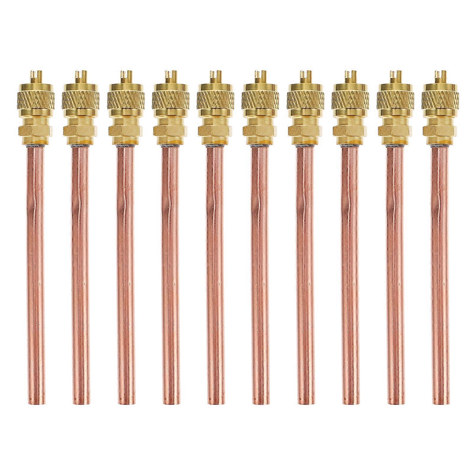 10pcs Air Conditioner Spare Part Copper Tube Access Monodirectional