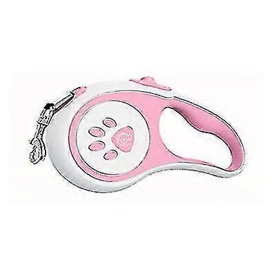 Pink Automatic Telescopic Traction Leash For Pet Dogs,nylon Dog Traction Rope Az19930