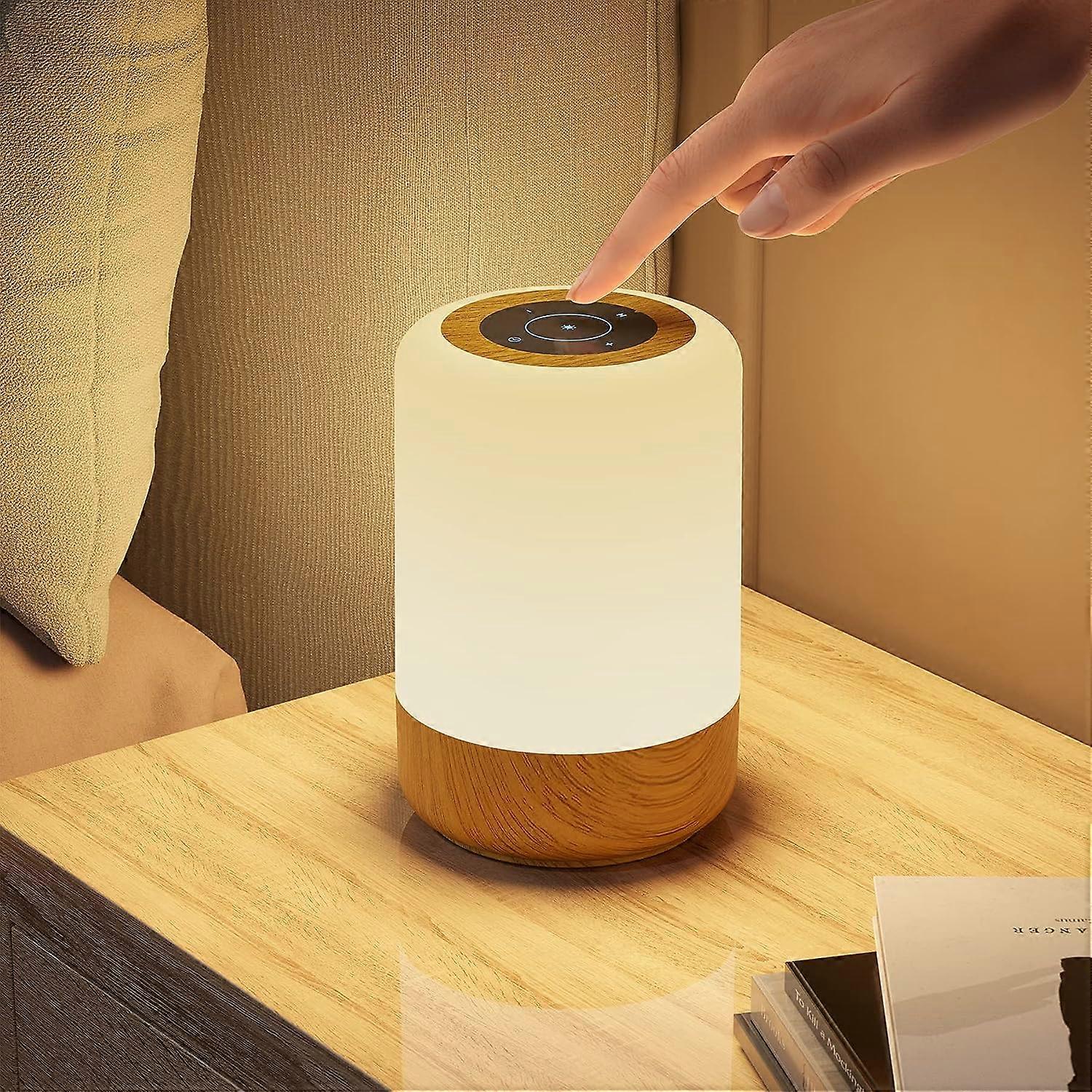 Wireless Touch Lamp Dimmable Night Light with RGB Color Changing & Modes