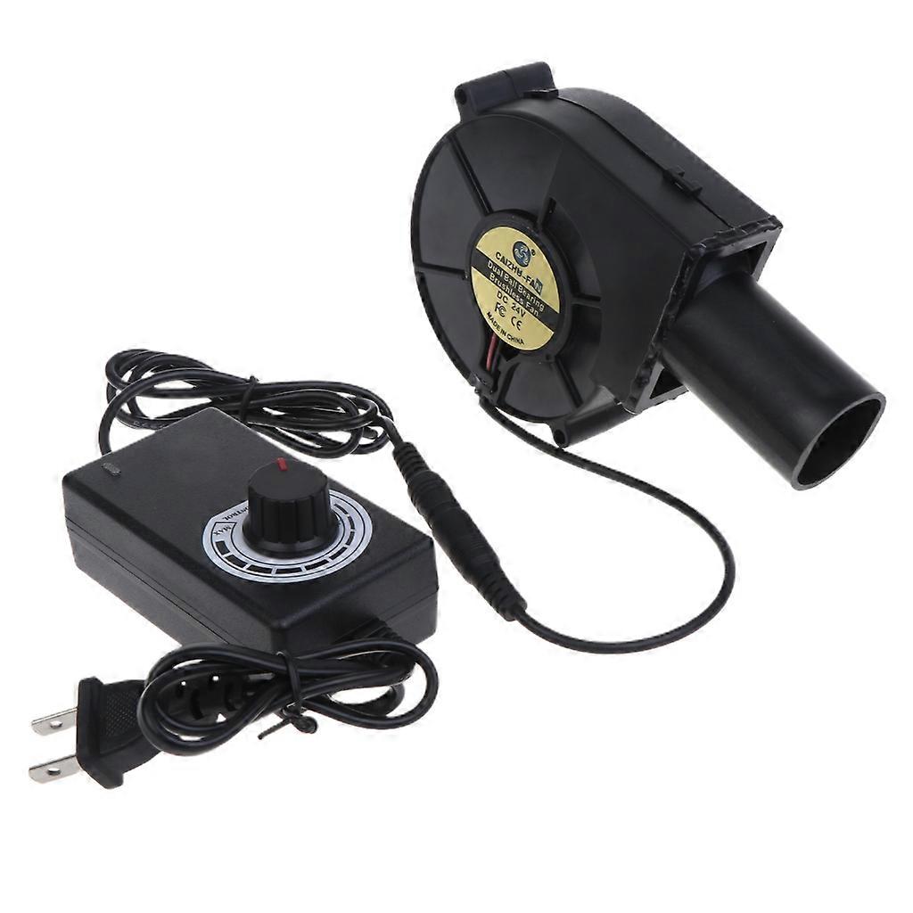 Air Flow 110V 220V AC Powered Fan Variable Speed Controller Picnic Barbecue