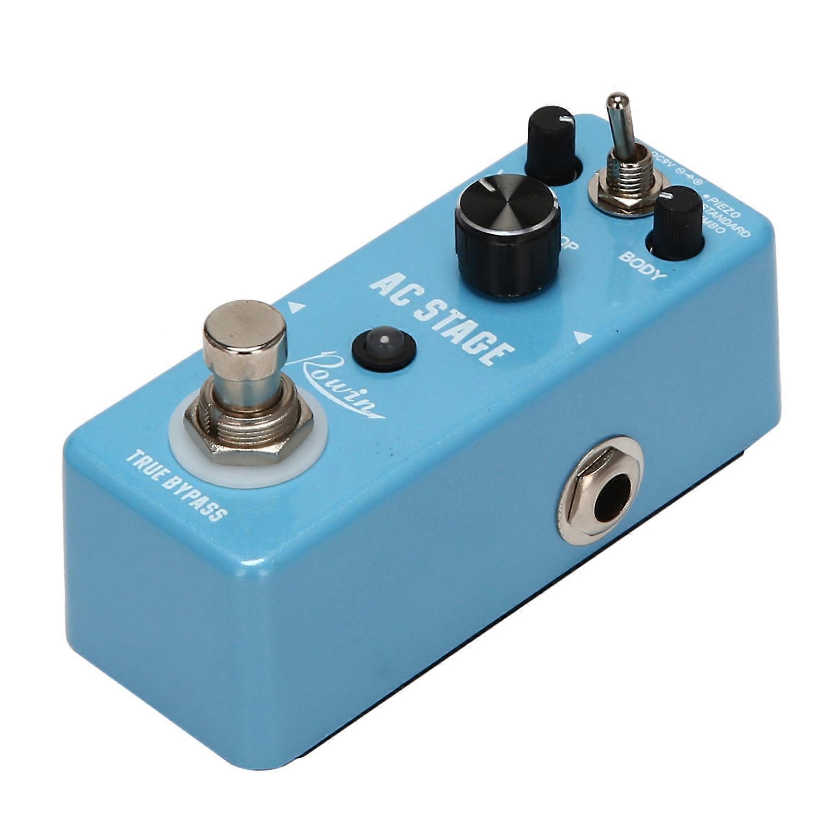 Guitar Effects Classical Ac Stage Acoustic Effects Pedal Guitar True Bypass Design Acoustic Guitar Simulator Effects