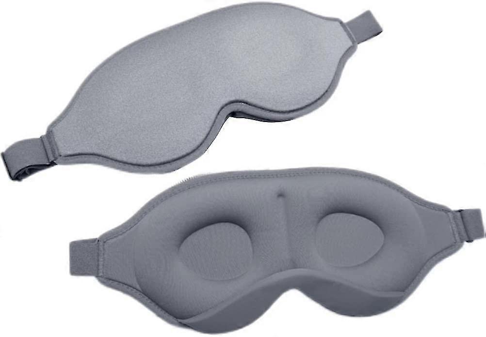 3d Sleep Mask For Men And Women - Memory Foam - Perfect For Lunch Breaks, Travel And Naps