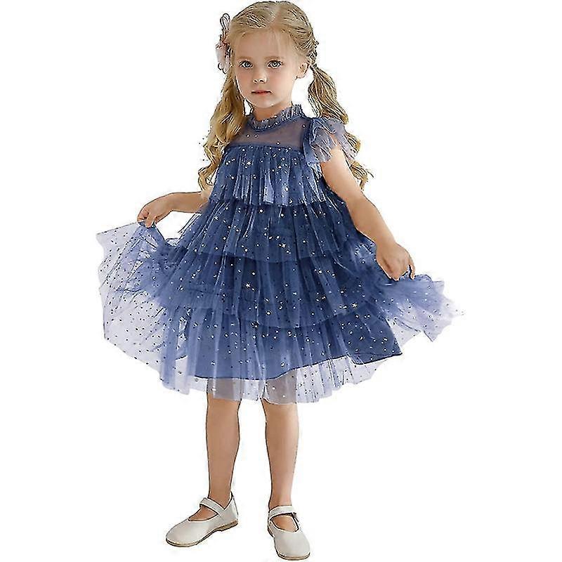 Mädchen Tutu Tüll Rüschen Blumenmädchen Brautkleider