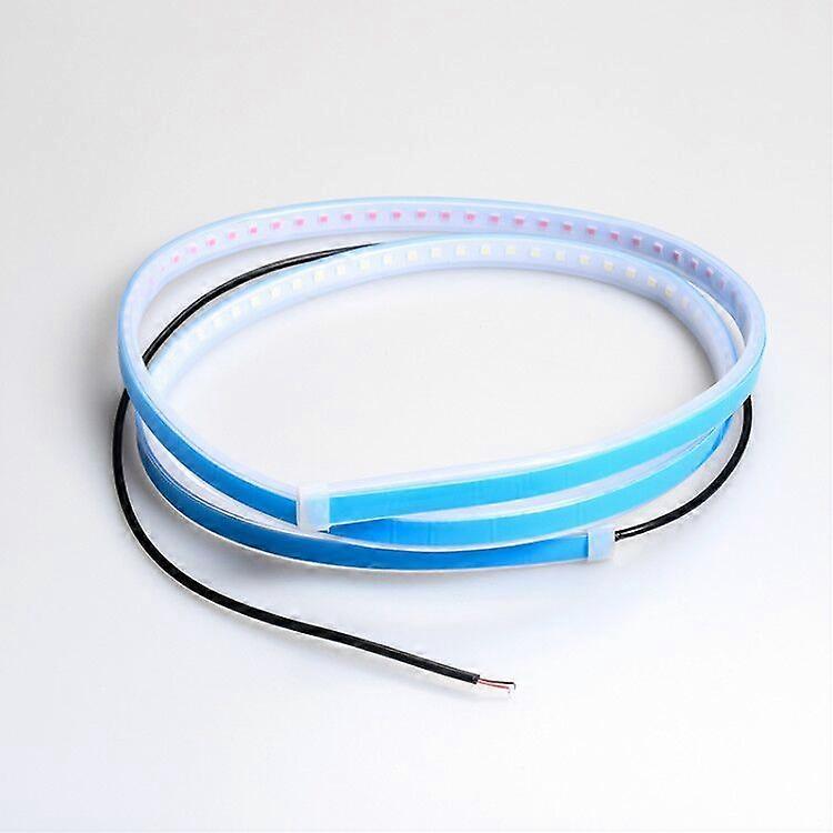 New Car Door Opening Warning Lights 120cm 12v Waterproof Safety Warning Strobe Signal Welcome Decorative Lamp LED Ambient Light Motor Vehicle Lighting