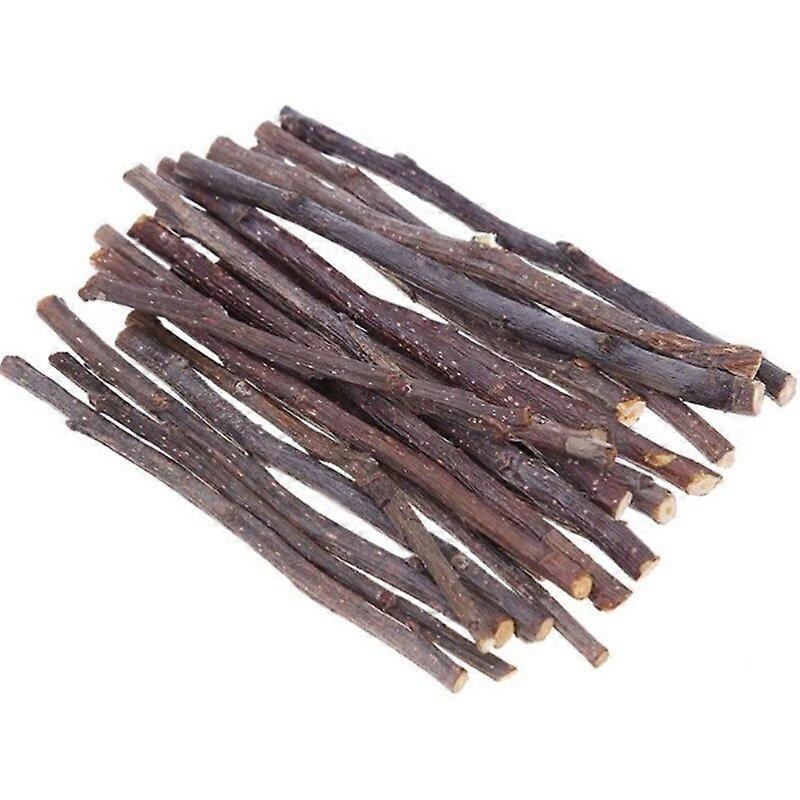 100g Chew Stick Apple Tree Branch Small Pet Chinchillas Netherlands Pig Hamster Bite Molars Clean Teeth Natural Wooden Toys Dog Supplies