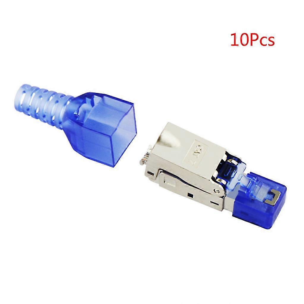 Cat 7 Terminal Plug Reusable Cat7 Connector for Router Computer Switch