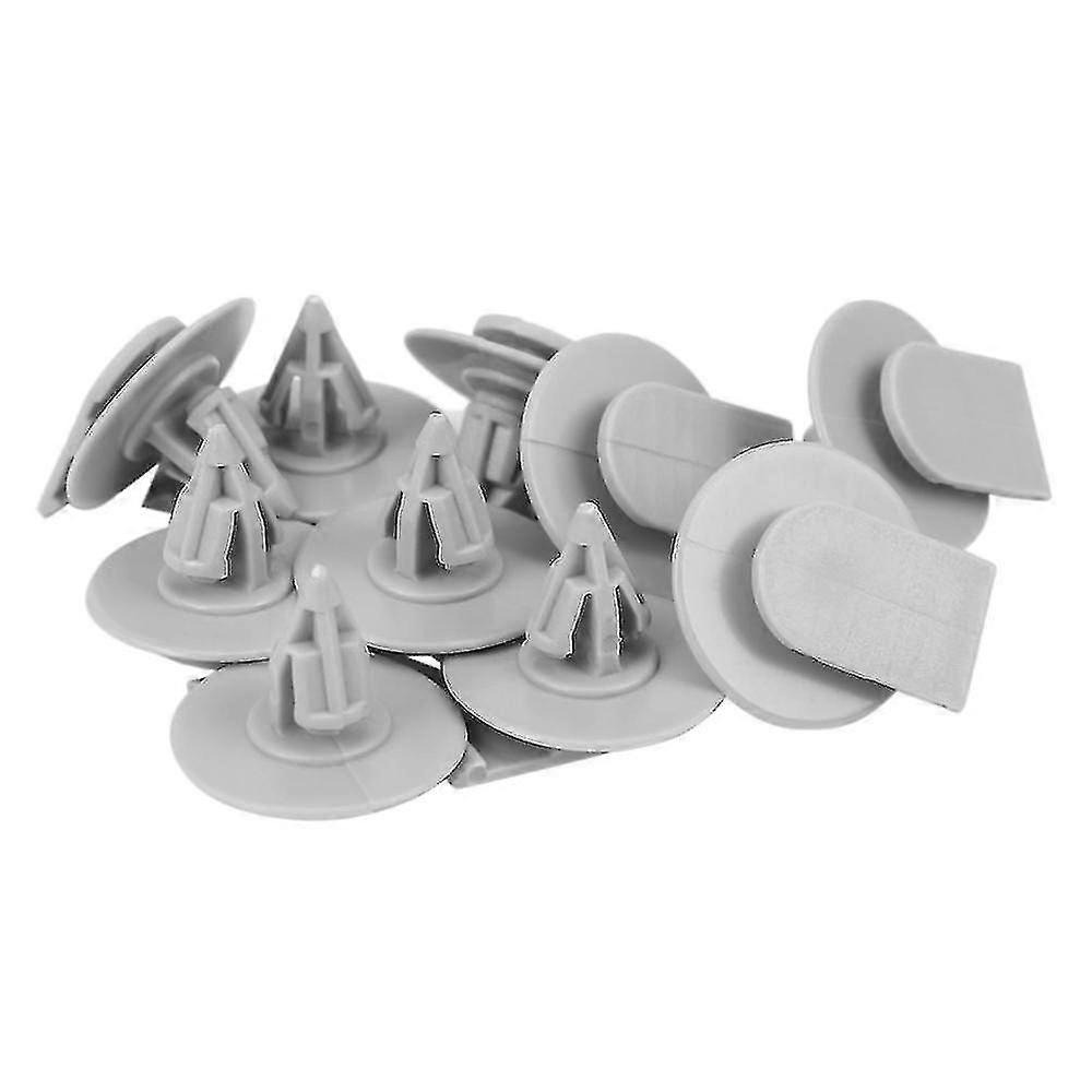 10x Moulding Panel Trim Clips For For Mini Gray