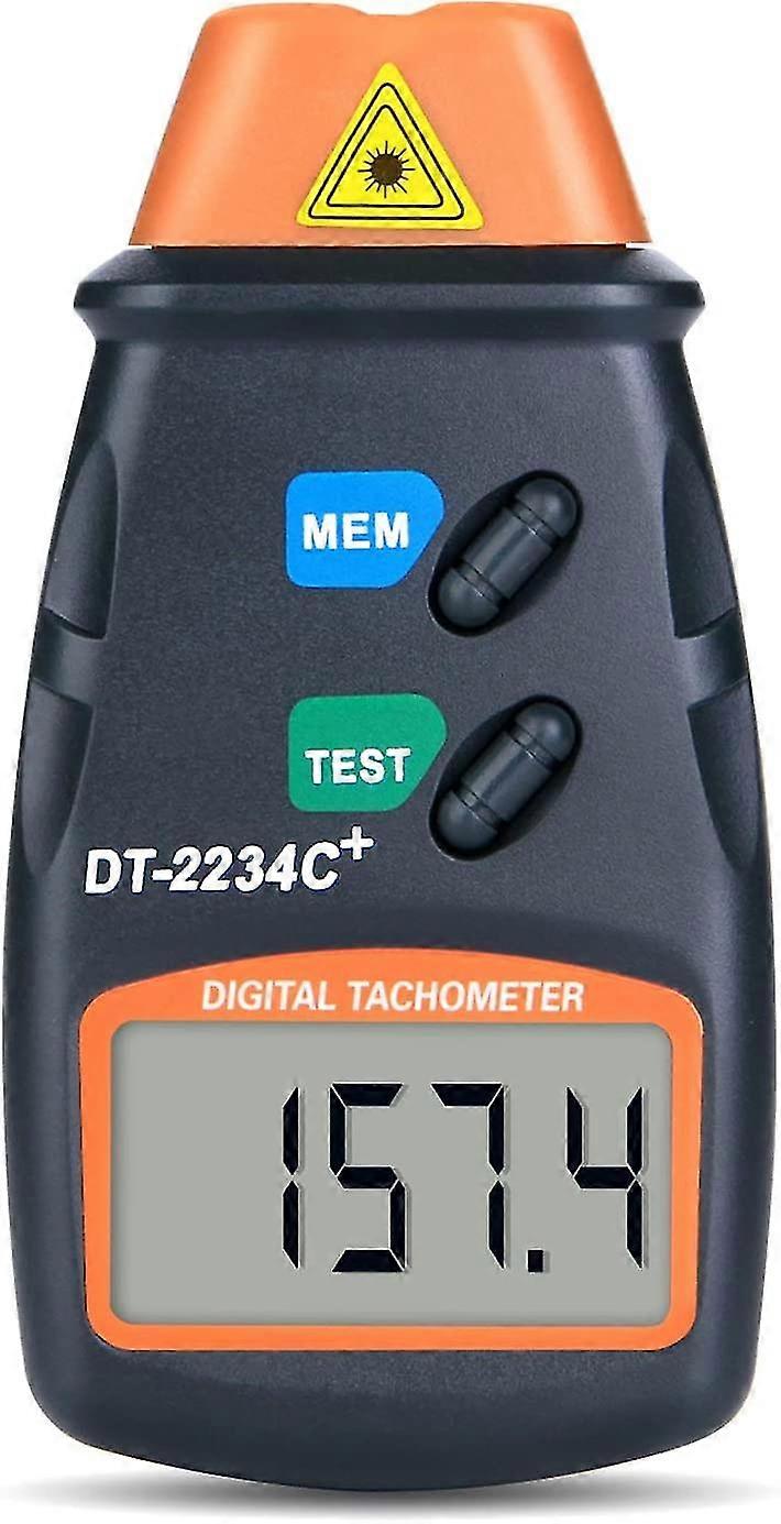 HOHOVYVY Digitaler Drehzahlmesser - Berührungsloser Tachometer 2,5-99999 U/min Mit LCD Display