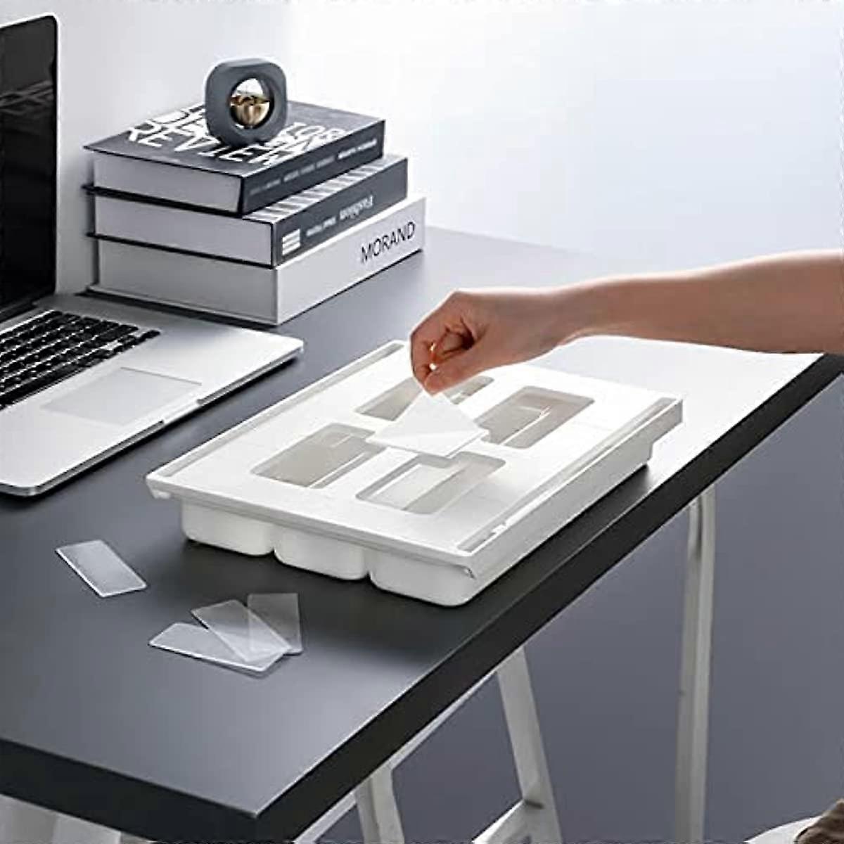 Under Desk Storage Drawers, Invisible Under Desk Drawer Storage Box ...