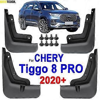 4kpl Chery Tiggo 8 Pro Plus 2020-2022 Mudflaps Mud Guards Flaps Splash Guards Lokasuojat Lokasuojat Etutakapyörän lisävarusteet