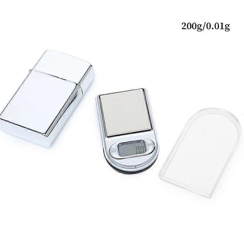 LED High Precision Scale Backlight Mini Pocket Jewelry Craft Scale 200g 100g/0.01g Digital Scales Weight Balance Gram Scale