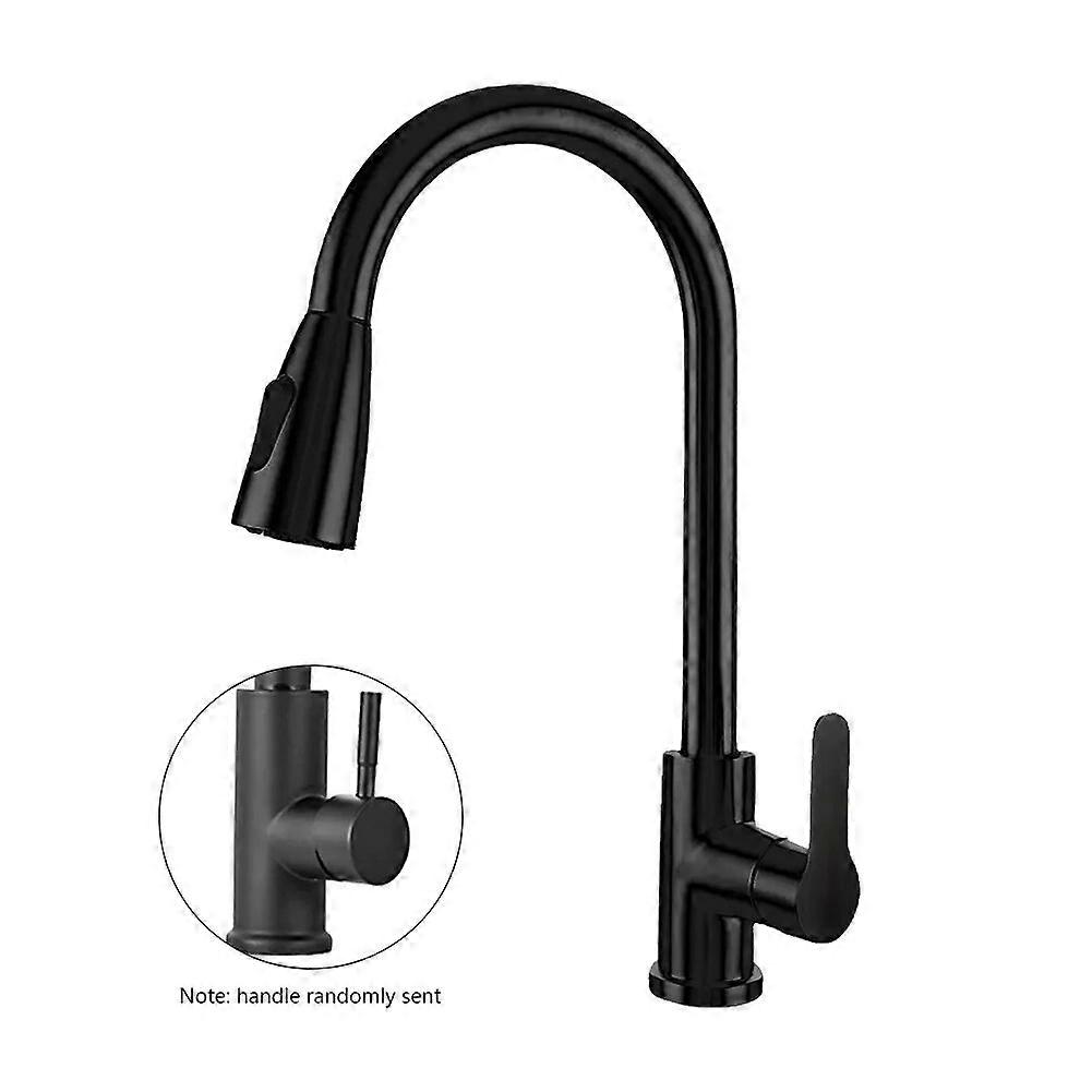 Sink Pull Out Faucet 360 Swivel Hot Cold Mixer Crane Tap Single Handle Rotary Pull Faucet Double Outlet Method Kitchen Accessory