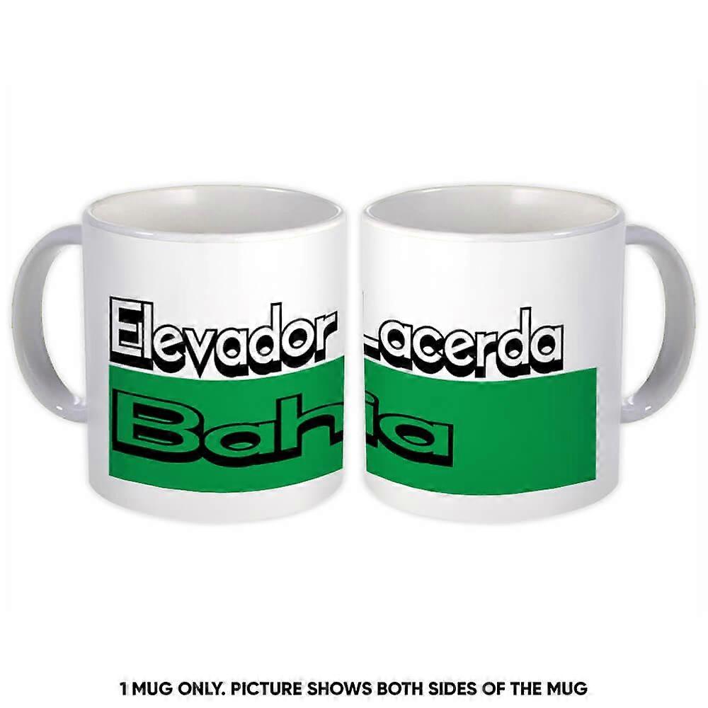 Gift Mug: Elevador Lacerda Bahia Rectangle