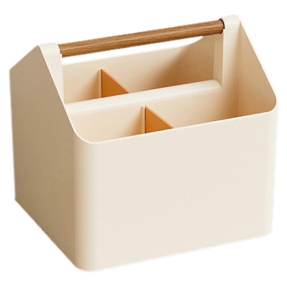 Reusable Compartment Storage Box Remote-control Case Household Stationary Organizer