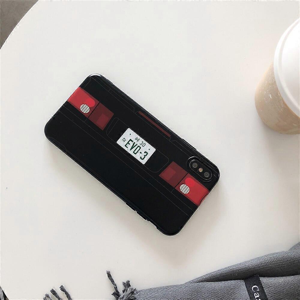Japan Anime Initial D Car taillight Case For iPhone 13 12 11 Pro X XR XS 8 7 plus Classic JDM AE86 RX-7 EVO Soft Silicon Cover