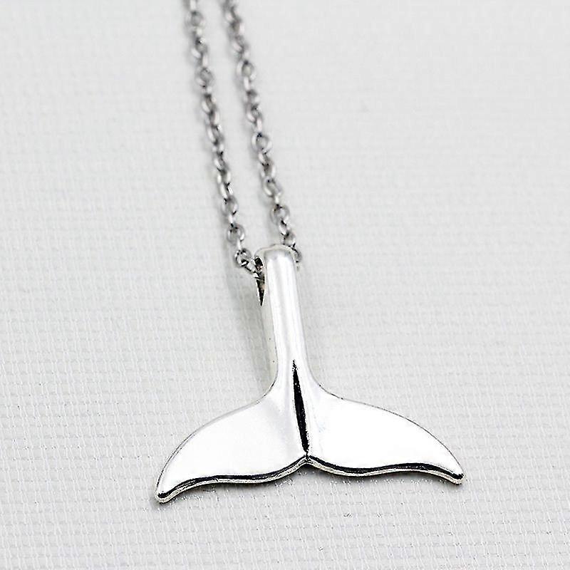 Mode Poisson Queue de baleine Charms Collier Pendentifs Plage