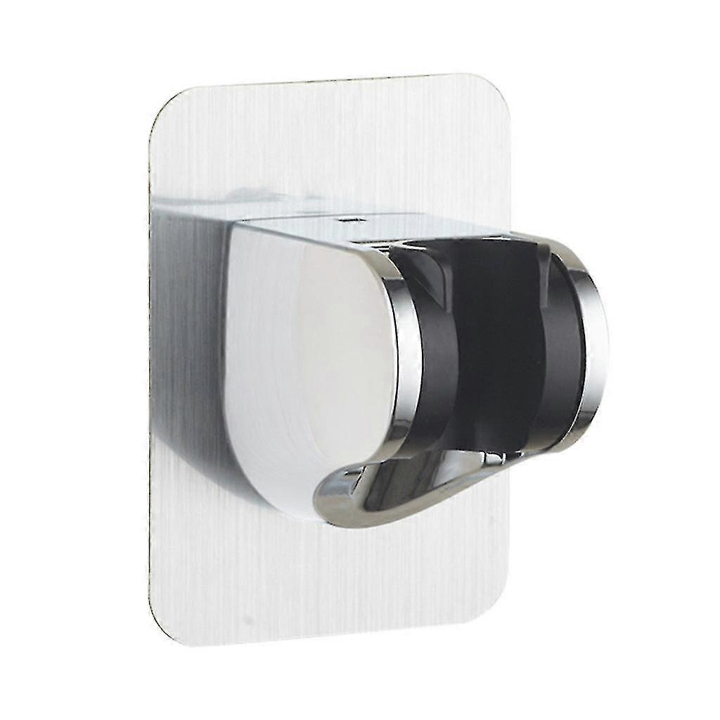 Shower Head Handset Holder Chrome Bathroom Wall Mount Adjustable Bracket - PW