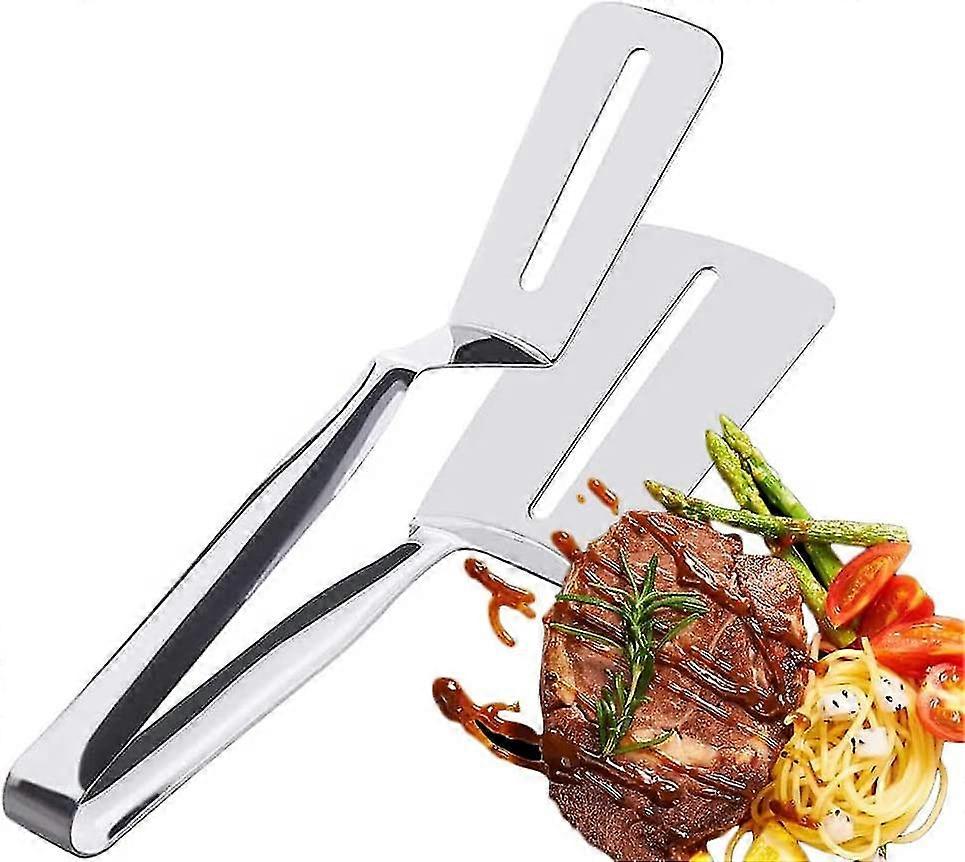Fried Fish Shovel, Fried Steak Tongs, Barbecue Tongs, Handle Kitchen Grill Tongs, Fried Steak Shovel, Barbecue Steak Clip, Bread Clamp, Fried Fish Sho