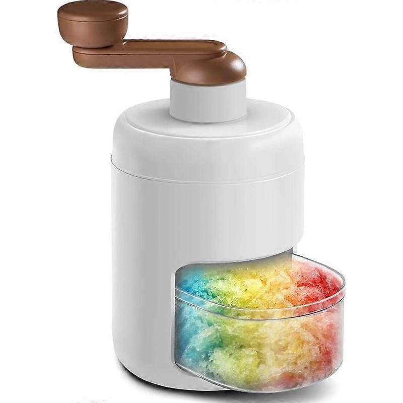 Home Ice Crusher And Snow Cone Machine, Portable Hand-Cranked Ice Maker, Snow Cone Ice Crusher, Idea