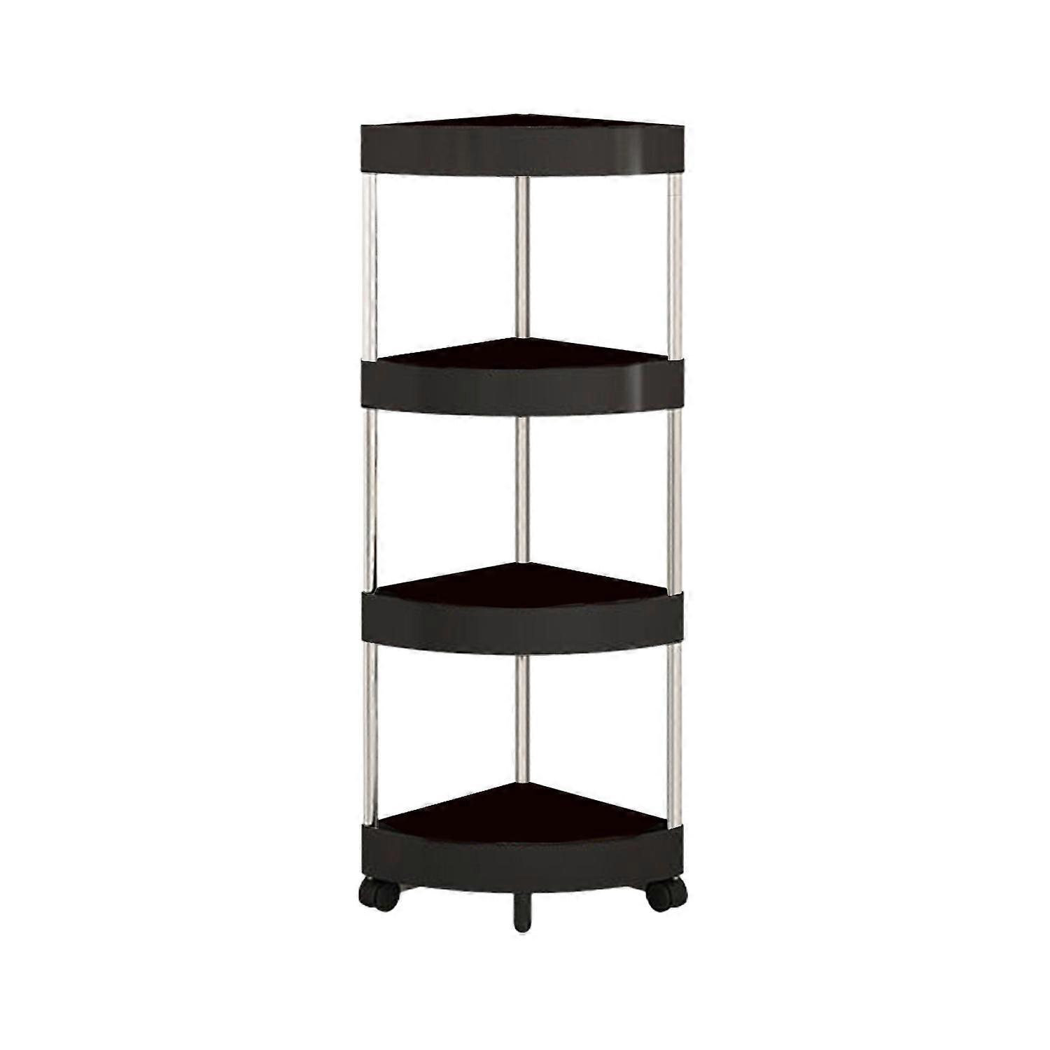 Storage Rack Rolling Cart with Multiple Layers Large Capacity 360-Degree Wheels Design