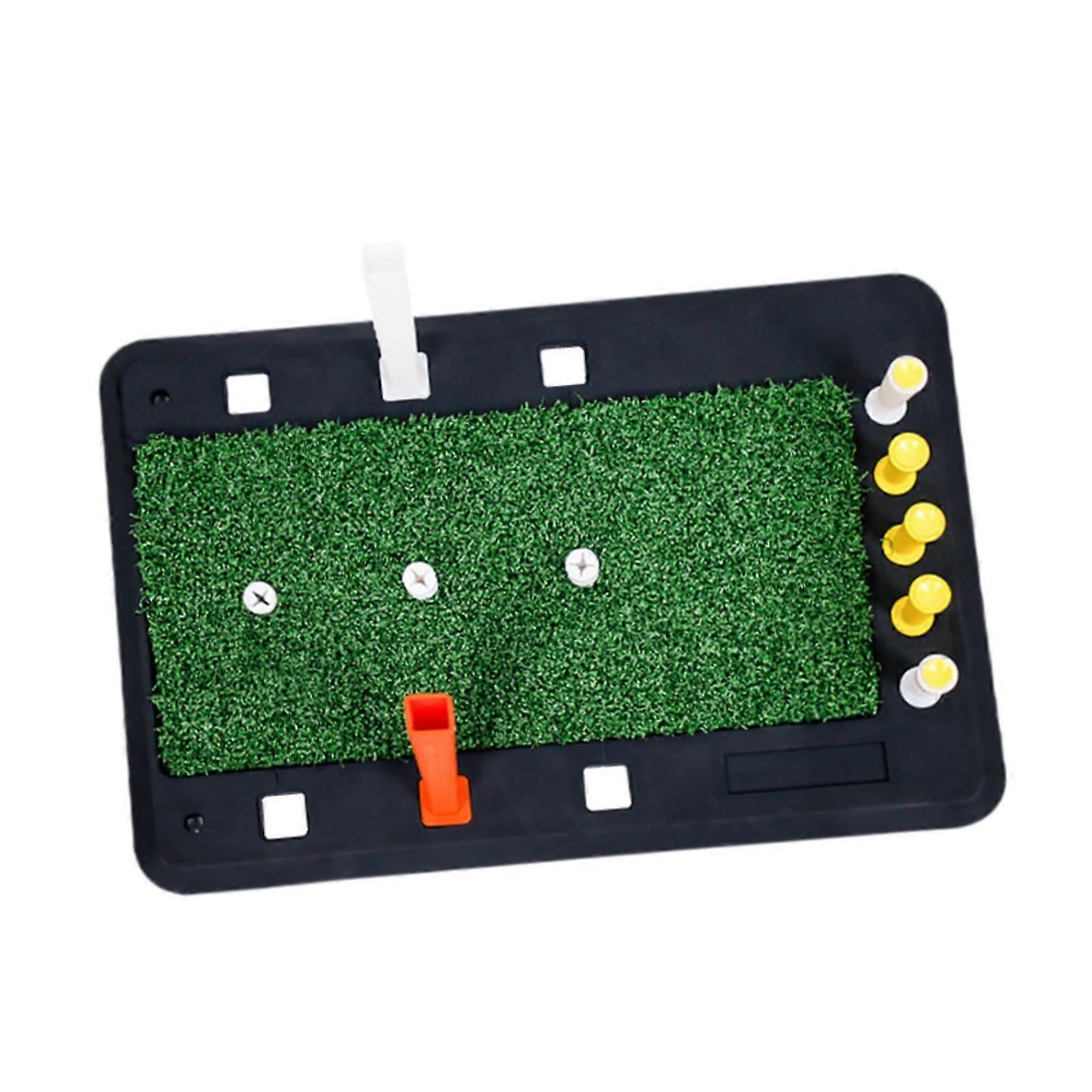 Golf Hitting Mat Multifunction Golf Gear Golf Practice Mat Golf Gift for Men