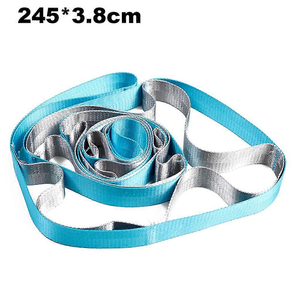Yoga Strap, Multi-Loop Strap, , Nonelastic Stretch Strap for Physical Therapy, Pilates, Dance