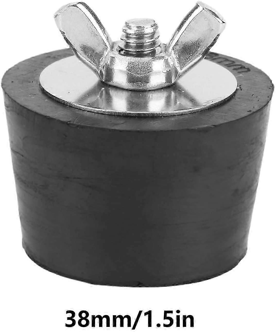 2 Stück Pool Winter-Plugs Aus Gummi Mit Edelstahl-Schraube – 2,5 Zoll, Zum Schutz Vor Frostschäden