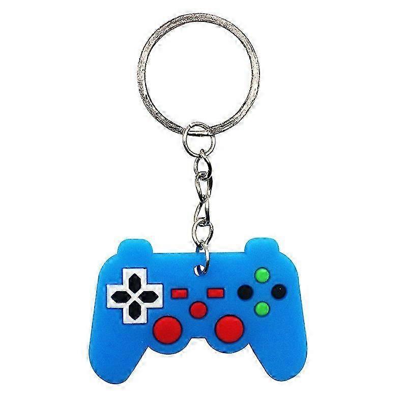 2pcs Gamepad Keychain Assorted Models Silicone Keychains for Kids Gift Bag Car Keys