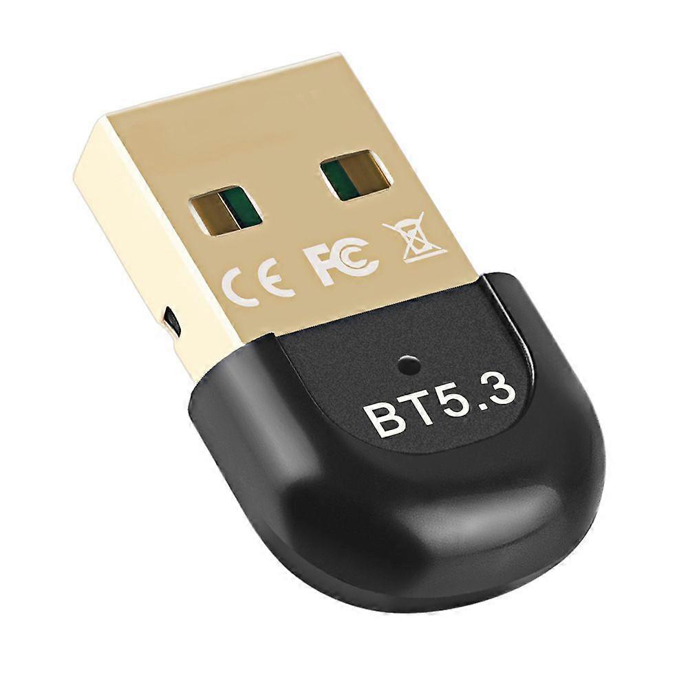 Mini Bluetooth-compatible 5.3 USB Adapter 3Mbps Music Audio Receiver Transmitter 3Mbps For Windows7/win8.1/win10/11