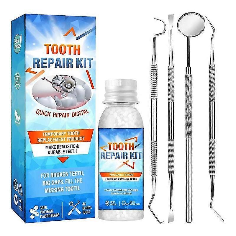 Moldable Tooth Replacements Kit for Fixing,Dental Care Kit Tooth Repair Kit