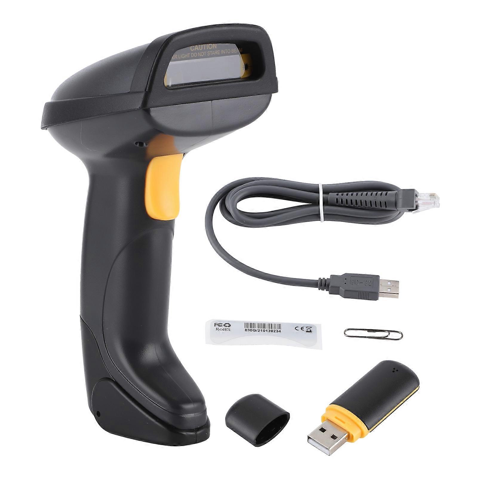 SC-830G 2.4G Laser Barcode Scanner Portable Wireless One-Dimensional Codes Reader Micro USB Interface