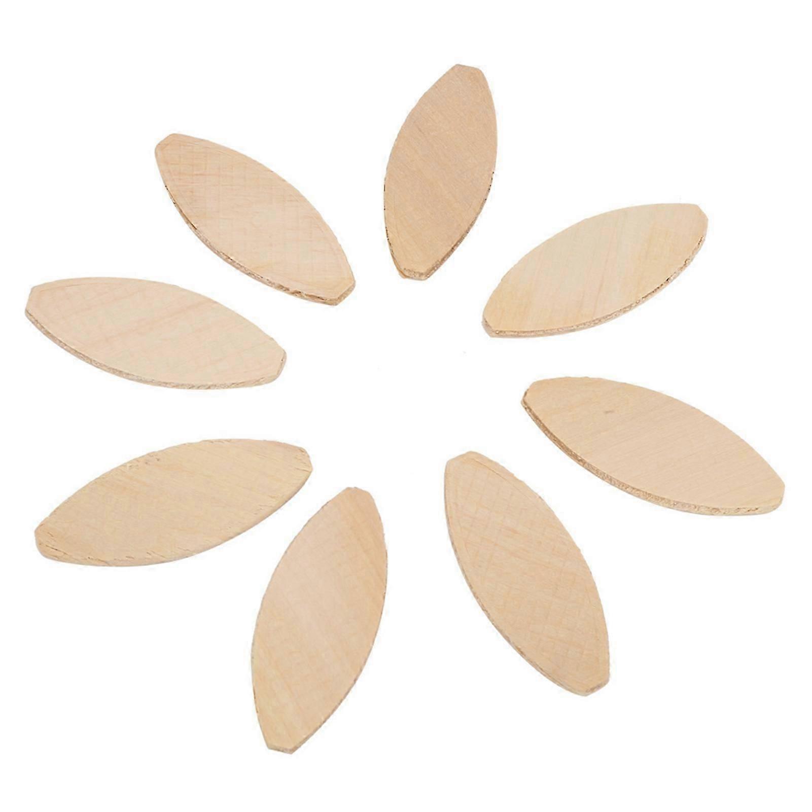 100pcs Wood Joining Biscuits Wood Board Docking Tool 20#