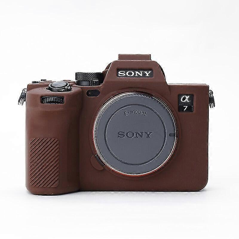 A7m4 Silicone Armor Skin Case Body Cover Protector Mirrorless Camera Bag For Sony A7 Iv A7iv Ilce-7m