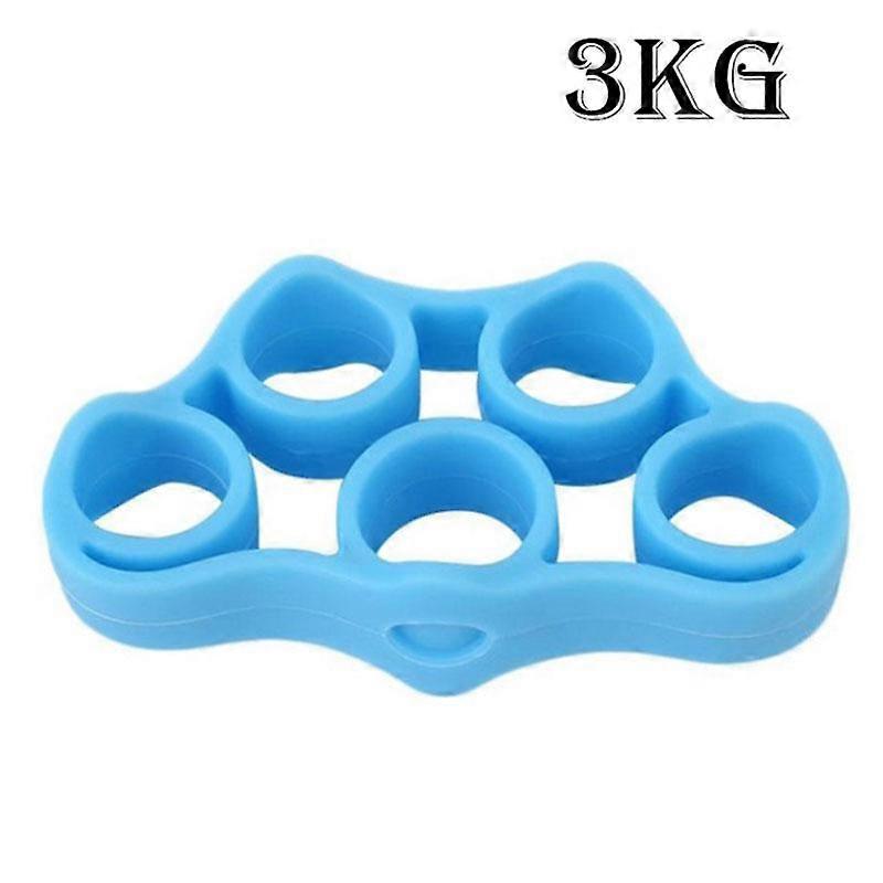Hand Finger Grip Strength Trainer Resistance Strengthener Band Tension Exercise