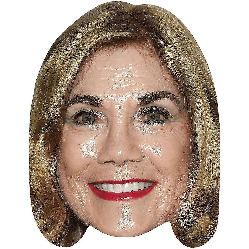 Barbi Benton (Smile) Celebrity Mask, Flat Card Face