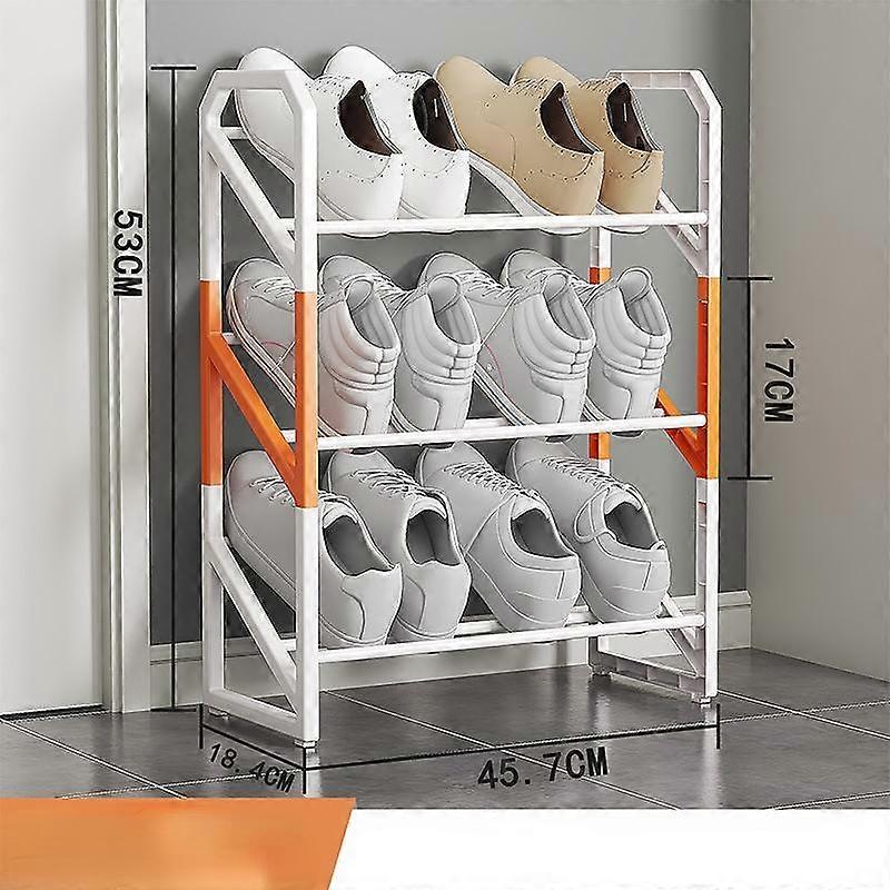1Pcs Shoe Rack Vertical Shoe Rack DIY Shoe Rack Storage Rack Dormitory Household Storage Box
